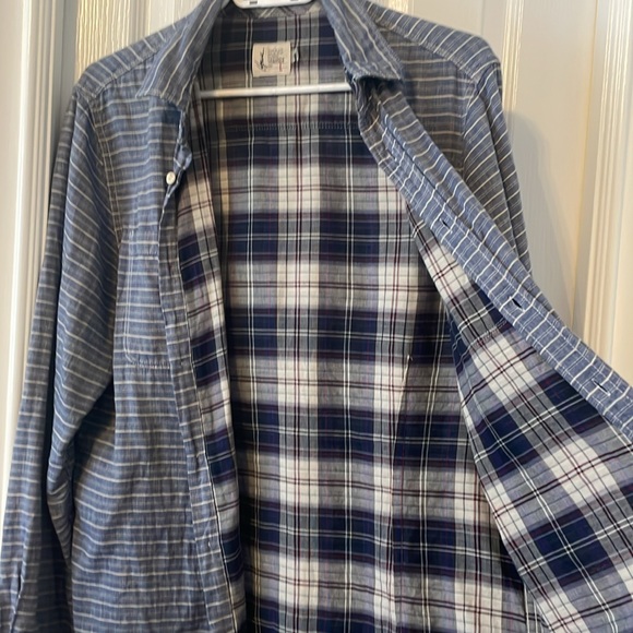 Howe Men’s Long Sleeve Button up Striped Shirt - Picture 6 of 7